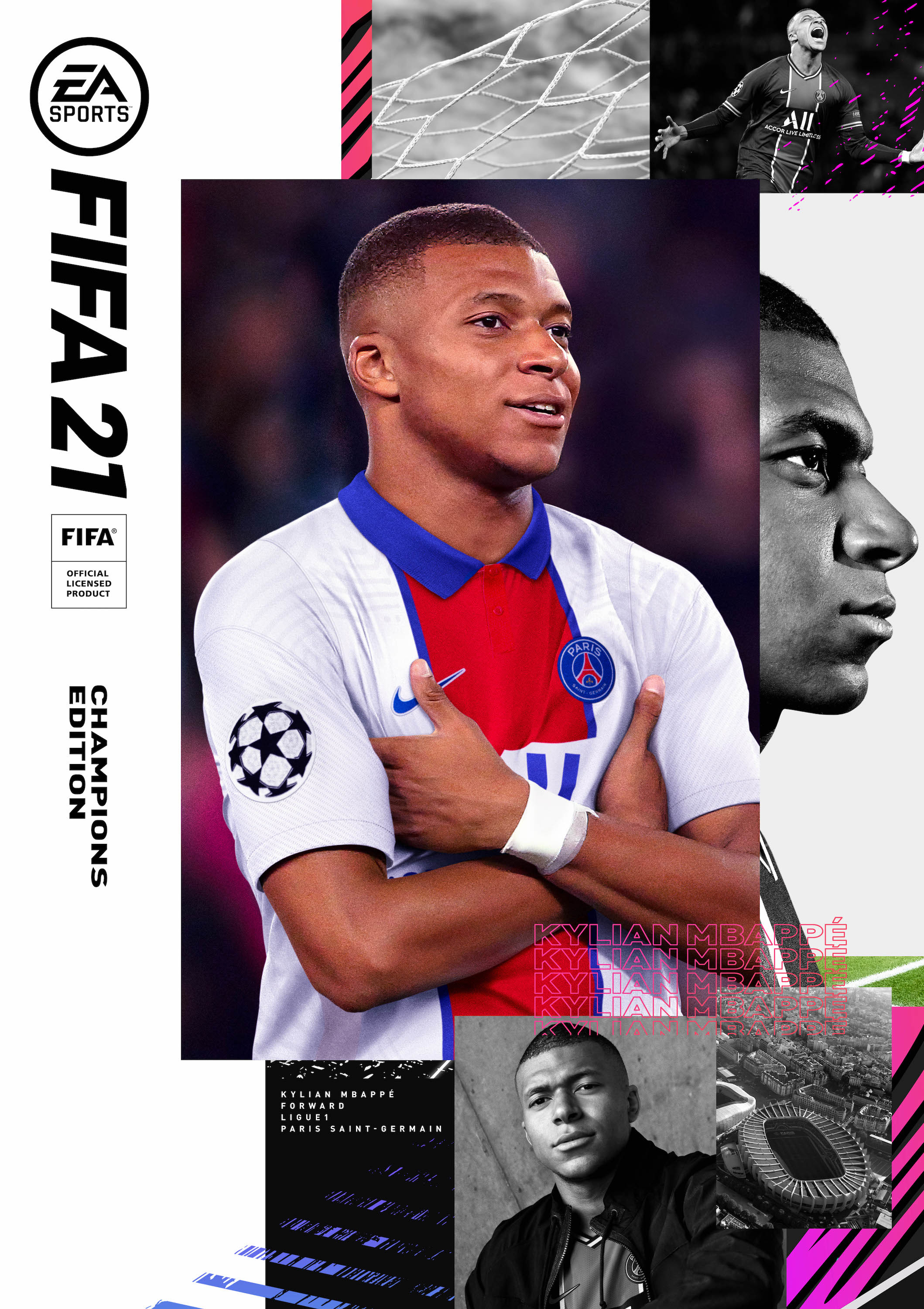 Mbappè é capa de FIFA 21