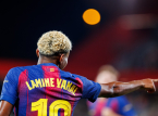 Lamine Yamal fala sobre Juli&aacute;n &Aacute;lvarez: "Ele se encaixa perfeitamente no estilo do Bar&ccedil;a"