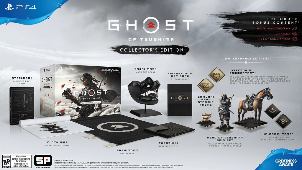 Imagens De Precos E Detalhes Das Edicoes Especiais De Ghost Of Tsushima 3 3 Imagens De Precos E Detalhes Das Edicoes Especiais De Ghost Of Tsushima 3 3