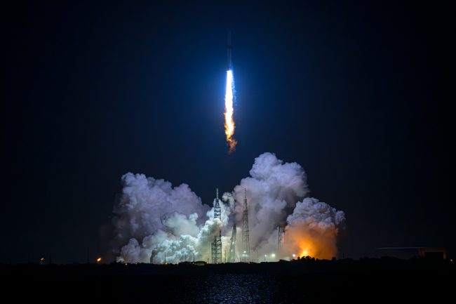 O foguete New Glenn da Blue Origin finalmente entrou em órbita