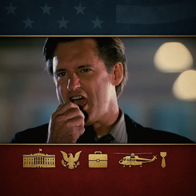 Os dez melhores presidentes de cinema de todos os tempos