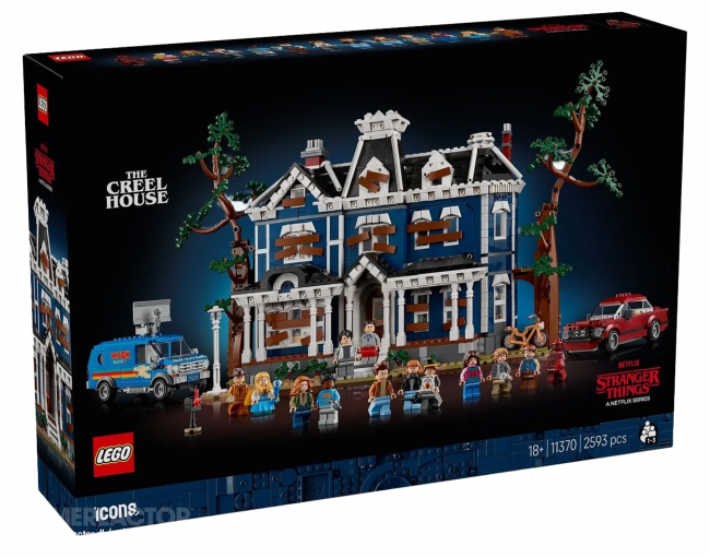 As primeiras imagens e detalhes do mega-conjunto de Lego e Stranger Things 'The Creel House' vazaram