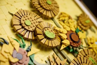 Traga o verão para sua casa com o mais recente conjunto de arte da Lego