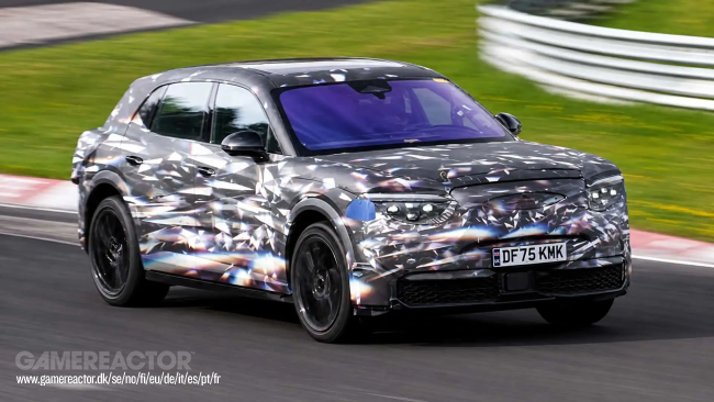 Aqui está uma visão inicial camuflada do primeiro EV da Bentley