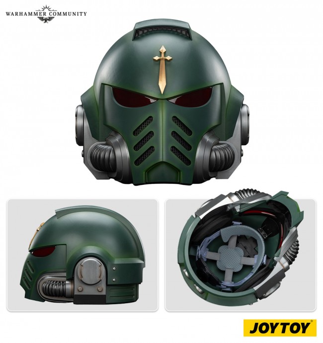 A JoyToy te dá a chance de jurar lealdade ao Leão com o capacete réplica dos Dark Angels