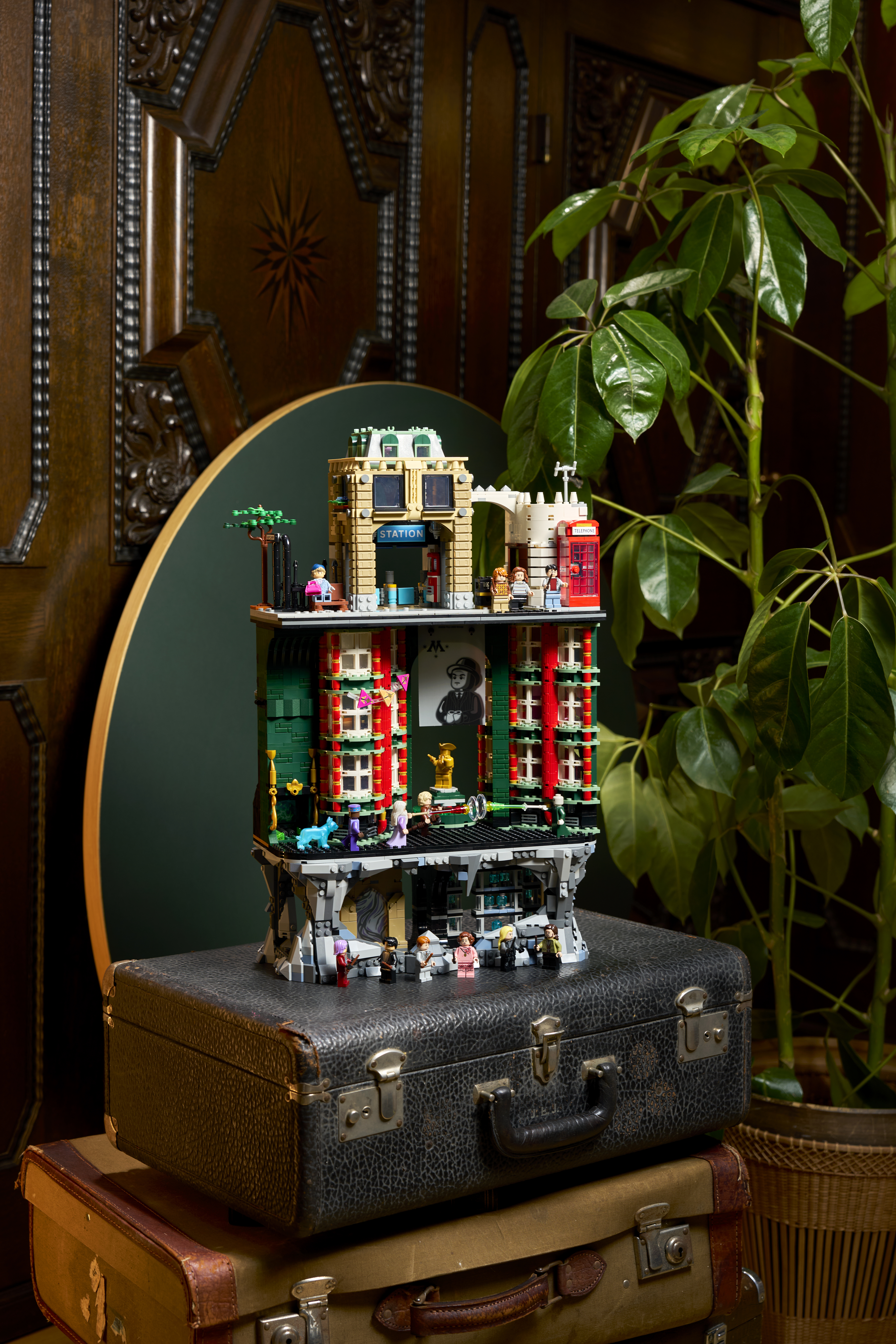 Lego está celebrando 25 anos de filmes de Harry Potter com um conjunto de 3.500 peças do Ministério de Magic 