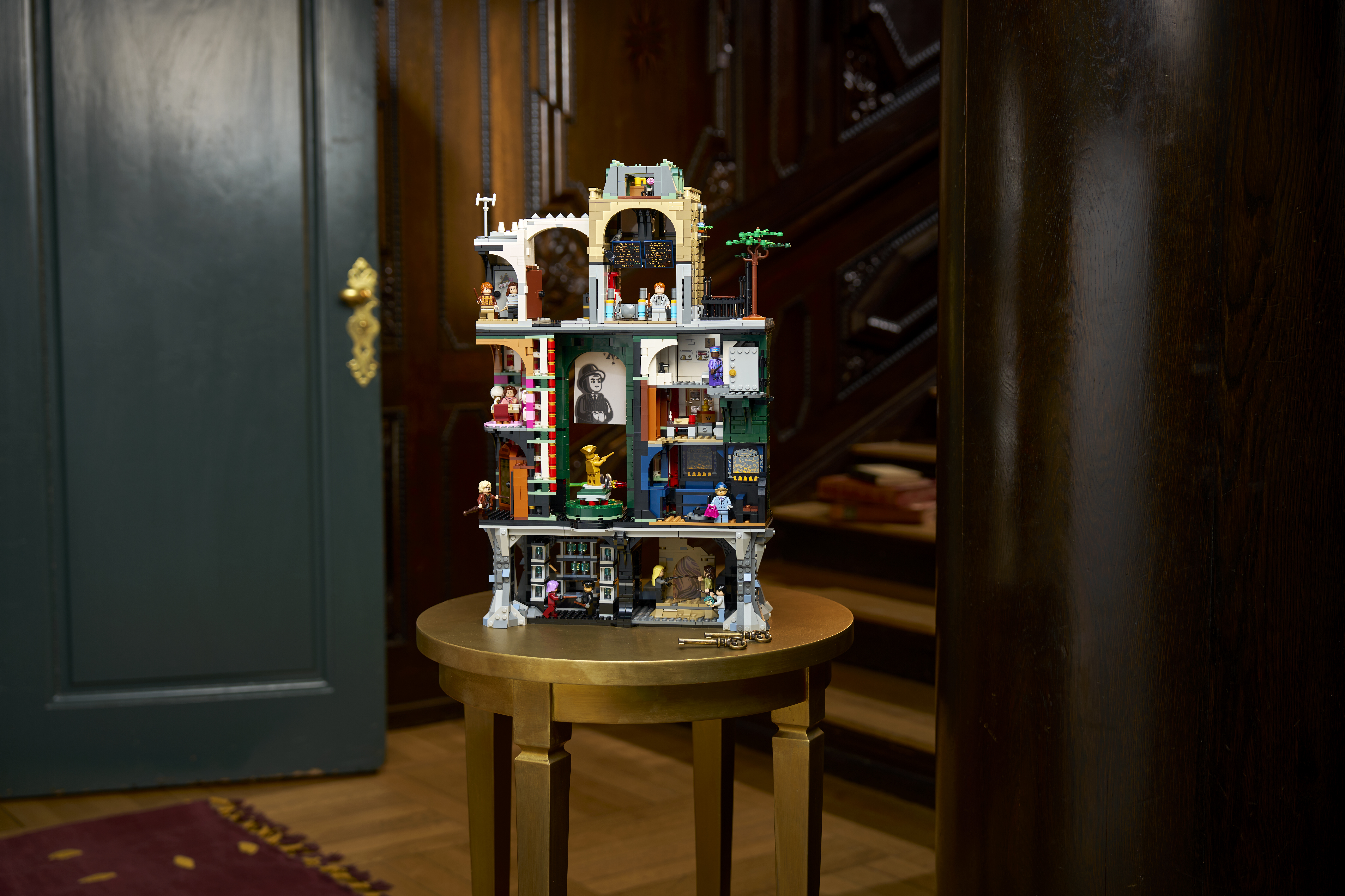 Lego está celebrando 25 anos de filmes de Harry Potter com um conjunto de 3.500 peças do Ministério de Magic 