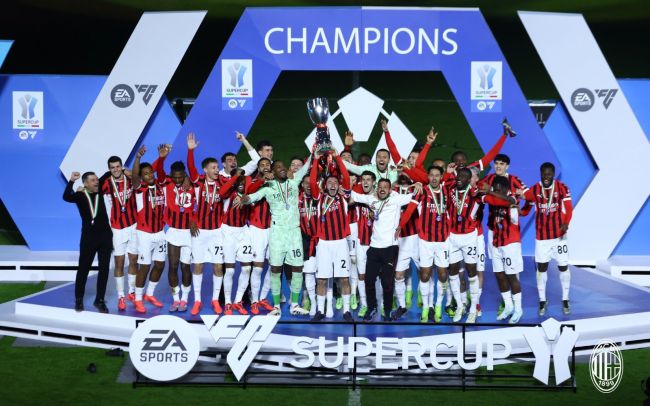 Milan volta e vence a Inter por 3 a 2 na Supercopa Italiana em Riade