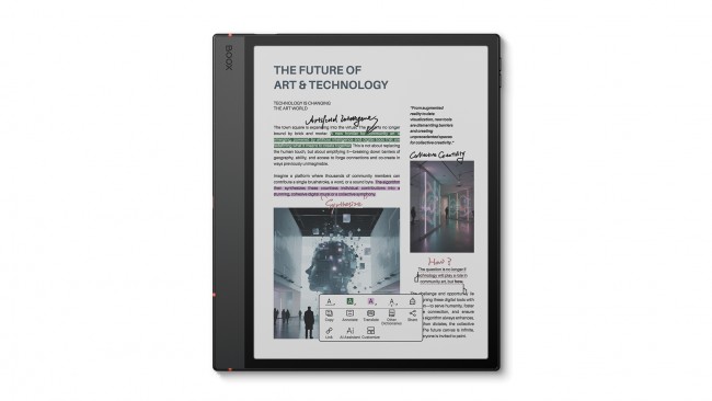 A BOOX apresenta seus dois novos modelos de dispositivos de tinta eletrônica colorida, e eles já estão à venda