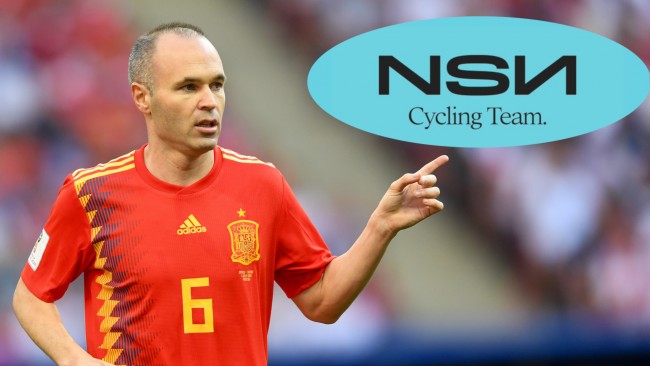 A antiga equipe de ciclismo de Israel se transforma na NSN Cycling, com DNA suíço e espanhol, apoiada pela empresa da Iniesta