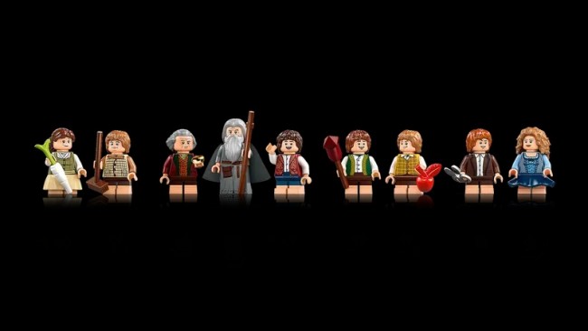 Ícones Lego O Senhor dos Anéis: O Condado