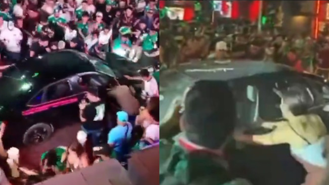 17 feridos no México após um carro colidir com uma multidão que comemorava vitória na Copa do Mundo