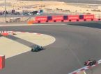 Fernando Alonso ficou preso no meio da estrada ap&oacute;s carro da Aston Martin parar de trabalhar no Bahrein