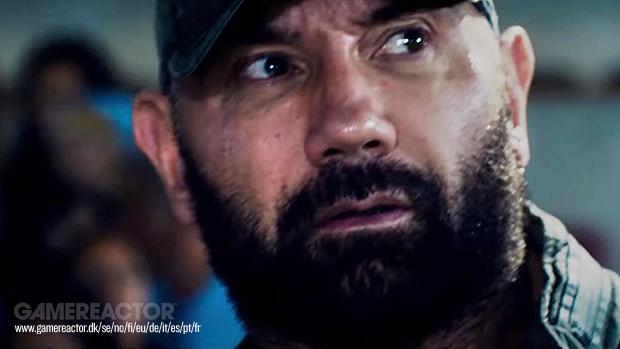 Dave Bautista mostra seu progresso no treinamento no caminho para se tornar Kratos