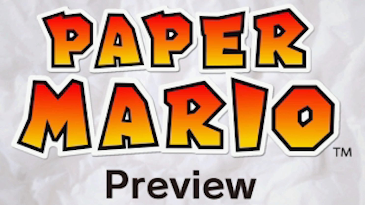 Trailer de Paper Mario 3DS nunca antes visto vaza online