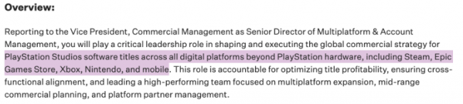 PlayStation sugere grande impulso multiplataforma