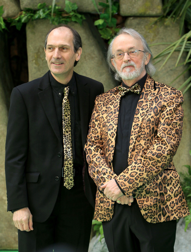 Aardman, os cofundadores Peter Lord e David Sproxton estão sendo nomeados cavaleiros
