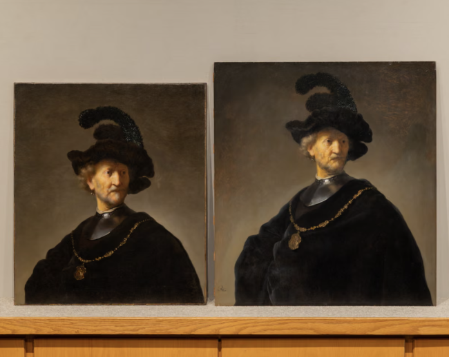 Um Rembrandt perdido? Escondido à vista de todos como uma "cópia"