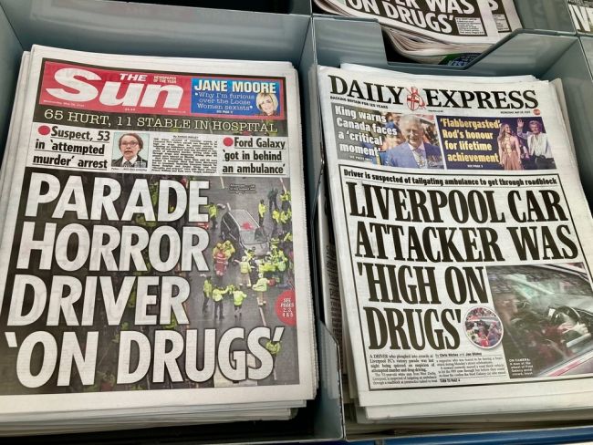 Homem no tribunal após incidente com multidão no desfile de Liverpool