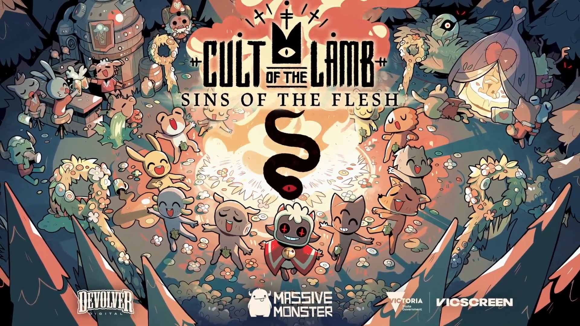 Cult of the Lamb detalha o que está por vir na atualização Pecados