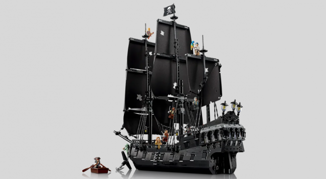 LEGO apresenta construção de 2.862 peças inspirada em O Pérola Negra