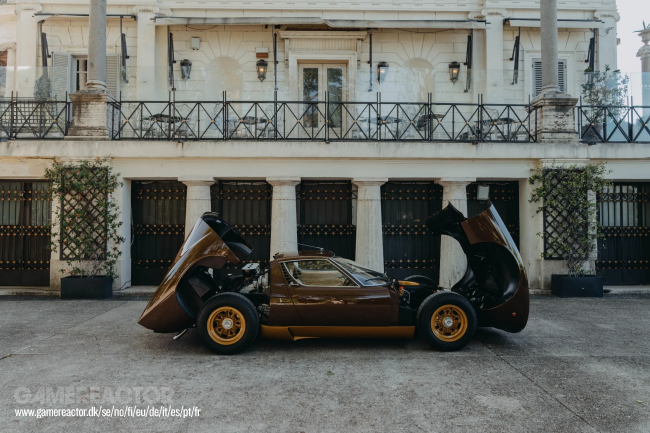 A Lamborghini passou três anos restaurando um de seus próprios carros