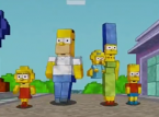 The Simpsons brincam com Minecraft