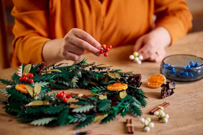 Prepare-se para as férias construindo uma guirlanda de Lego