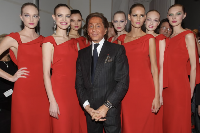 Valentino Garavani falece aos 93 anos