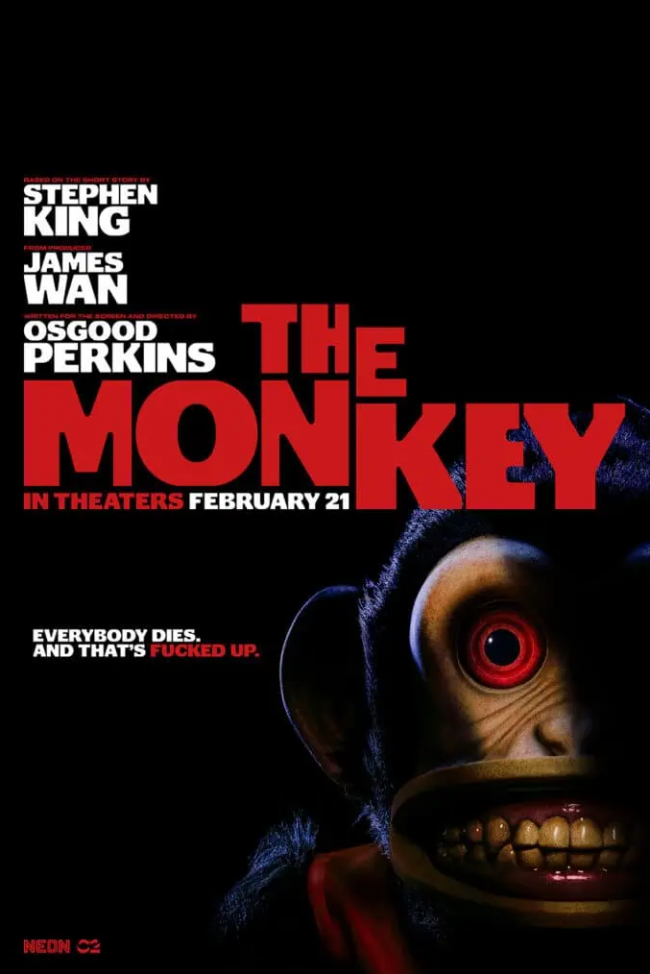 Confira o p ster da pr xima adapta o de stephen king the monkey