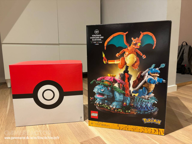 Lego Venusaur, Charizard e Blastoise