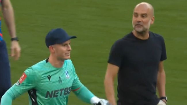 Por que Pep Guardiola ficou bravo com o goleiro do Crystal Palace após a final da FA Cup?