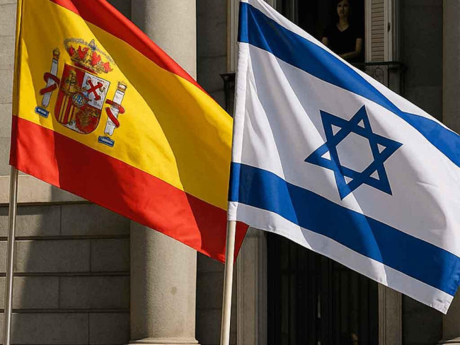 Espanha retira o embaixador em Israel