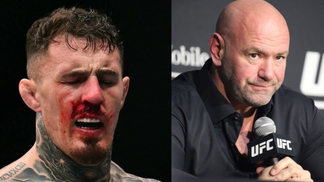 Tom Aspinall está "realmente desapontado" com o CEO do UFC, Dana White, por minimizar sua lesão ocular