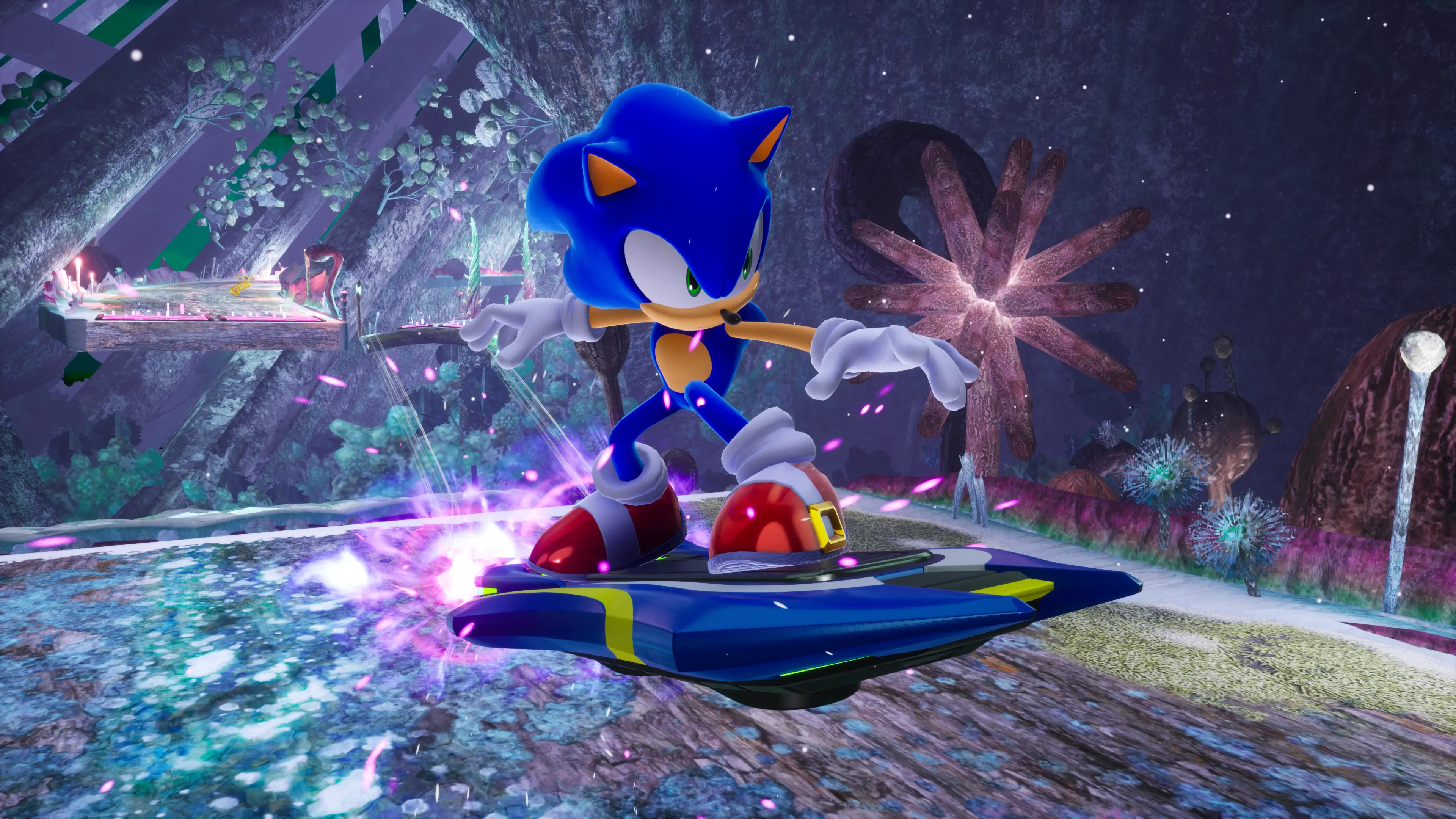 Reivindique um item cosmético grátis por Sonic Racing: Crossworlds