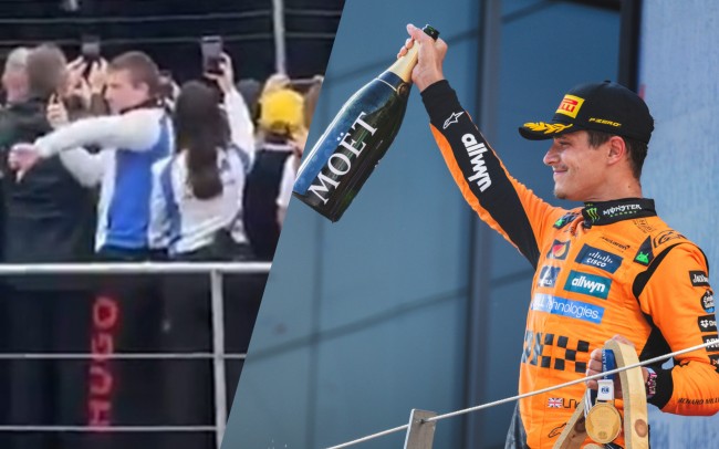 Racing Bulls pede desculpas por vídeo pegando um membro da equipe vaiando Lando Norris