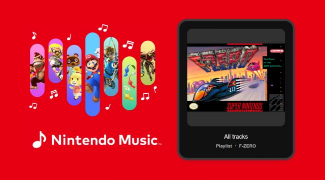Mais trilhas sonoras de F-Zero adicionadas ao Nintendo Music