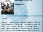 Assassin's Creed: Memories aparece no Uplay