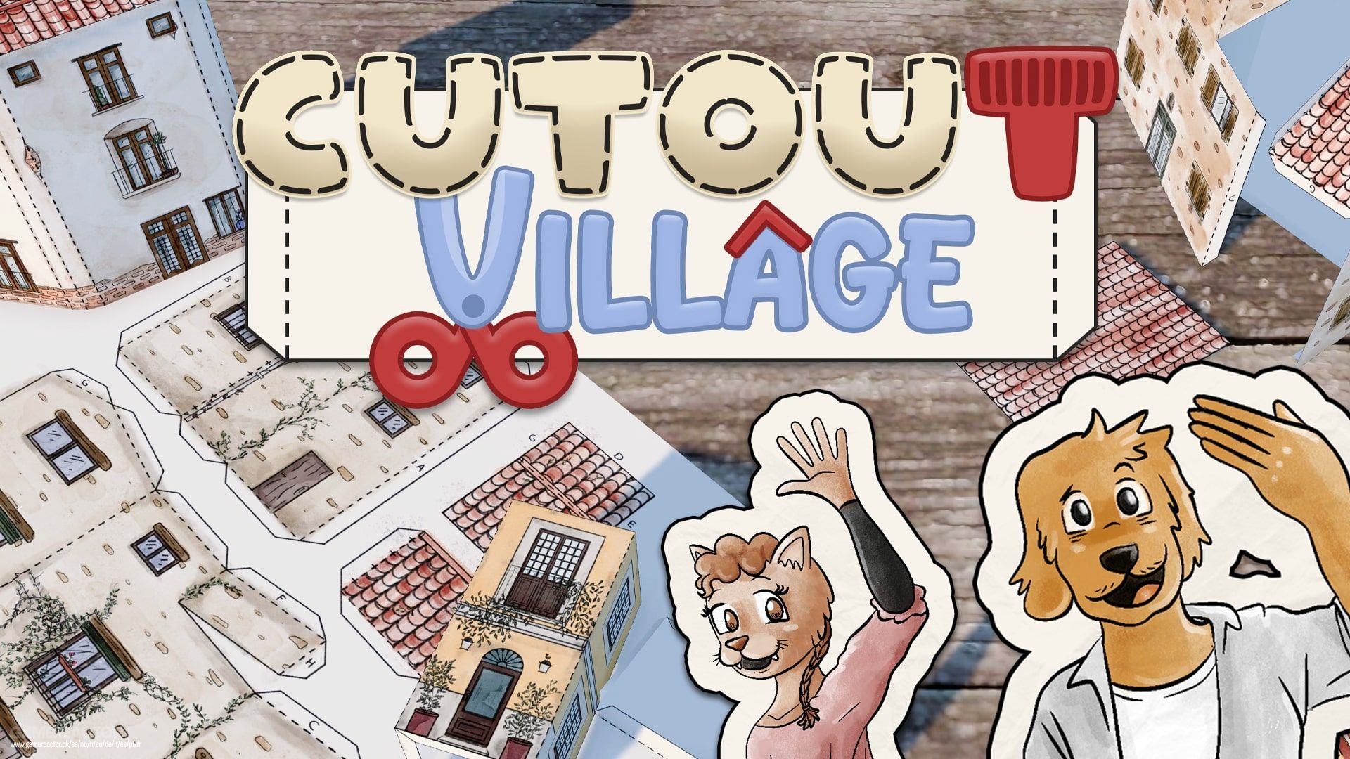 Depois de dar um passeio com Minabo e Bambas!, agora vamos cortar uma nova vida no charmoso Cutout Village da Devilish Games