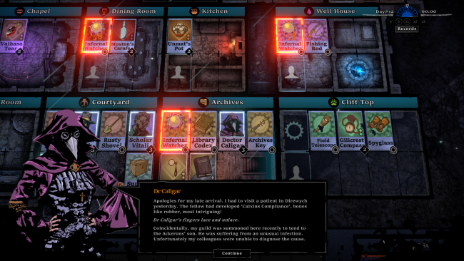 O jogo de cartas Horror at Highrook chega ao Steam em 1º de maio