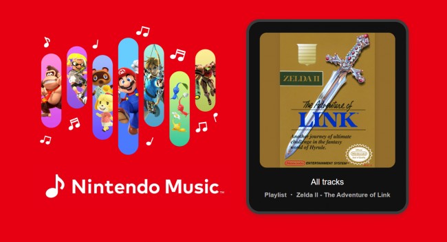 A segunda aventura de Zelda de Link chegou ao Nintendo Music