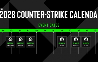ESL tra&ccedil;a planos para a temporada competitiva de 2028 Counter-Strike 2 