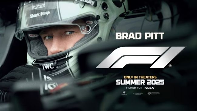 Brad Pitt foi visto filmando seu filme de F1 em Las Vegas, e os fãs acham que parece "pateta"