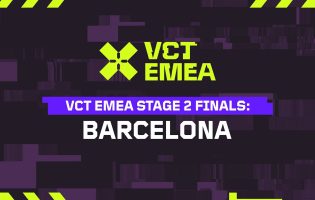 Valorant Champions Tour EMEA Stage 2 Finals, que ser&aacute; realizada em Barcelona