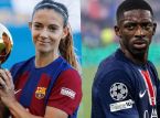 Ousmane Demb&eacute;l&eacute; e Aitana Bonmat&iacute; s&atilde;o os vencedores da Bola de Ouro 2025