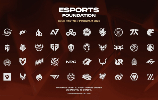 Esports Foundation revela suas 40 Club organiza&ccedil;&otilde;es parceiras para 2026