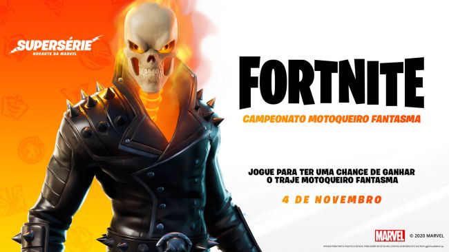 Taça Ghost Rider anunciada para Fortnite