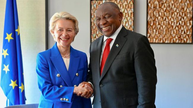 União Europeia anuncia iniciativa de investimento de 4,7 mil milhões de euros para a África do Sul