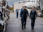 Zelensky visita a Su&eacute;cia para discutir exporta&ccedil;&otilde;es de ca&ccedil;as
