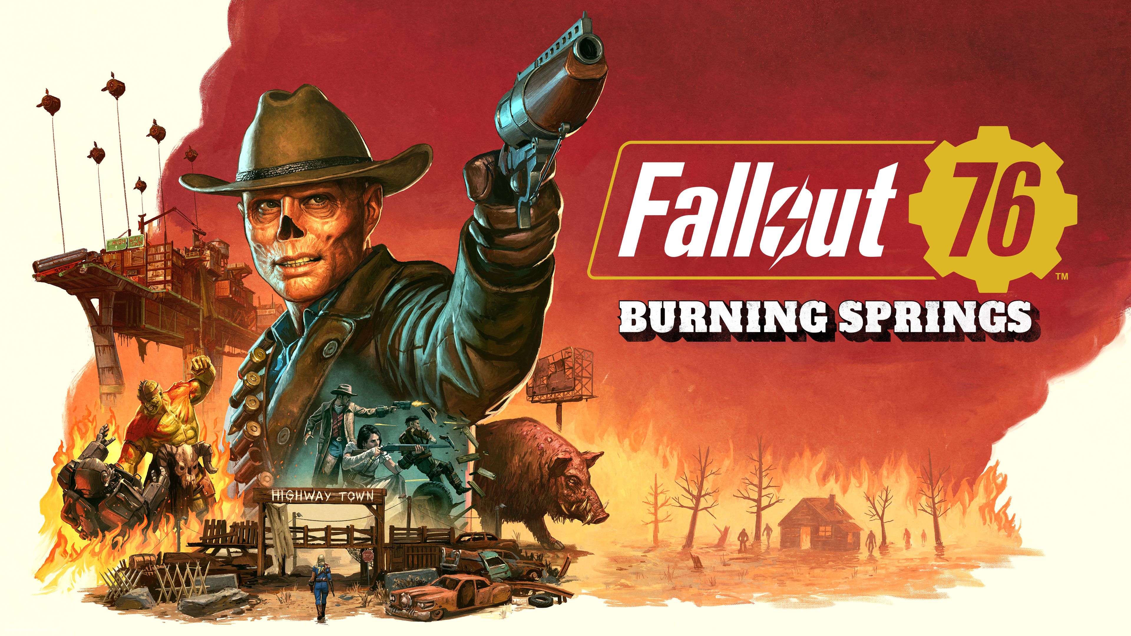 Fallout 76 revela a próxima expansão, Burning Springs